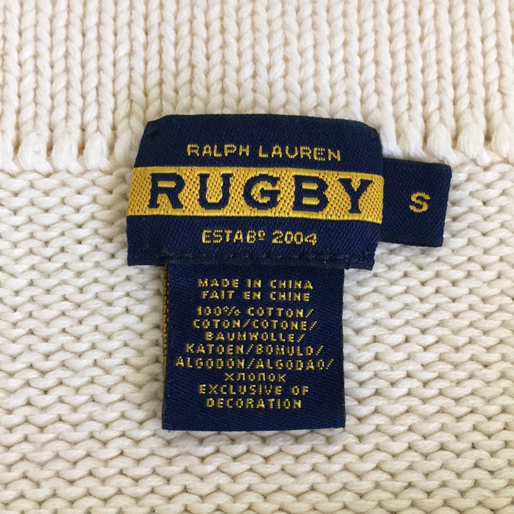 Rugby Ralph Lauren letter sweater - Picture 4 of 4